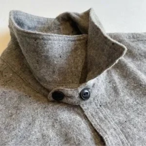 Unis New York Wool Linen Gray flannel size small - Picture 4 of 8